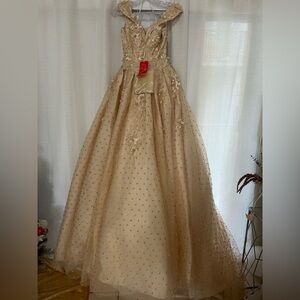 Elegant Cream Kids Dress
